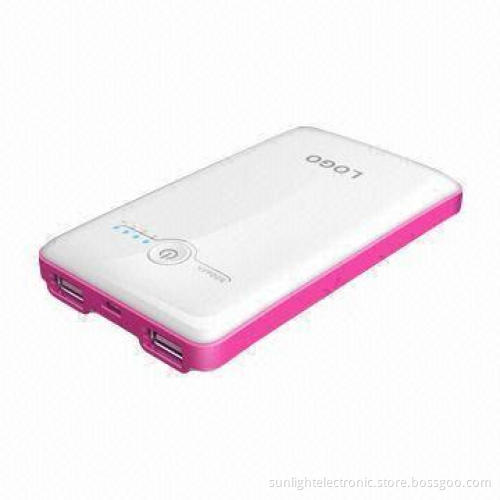 Practical Power Bank with 5,000mAh Capacity, Can Charge Mobile Phones